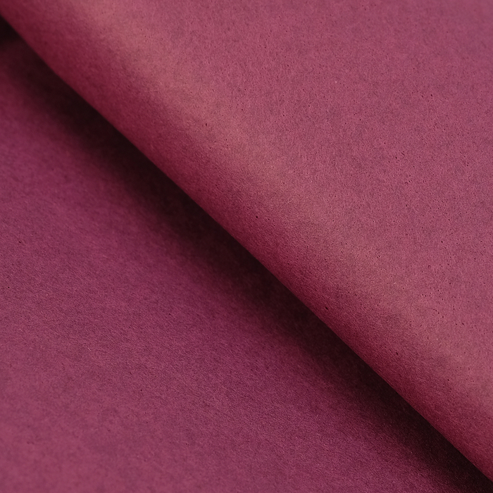 Бумага упаковочная тишью, цвет бордовый, 50 см х 66 см (10 шт)
