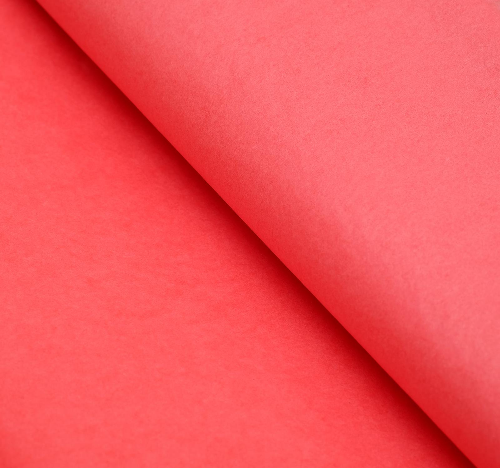 Бумага упаковочная тишью, красная, 50 х 66 см (10 шт)