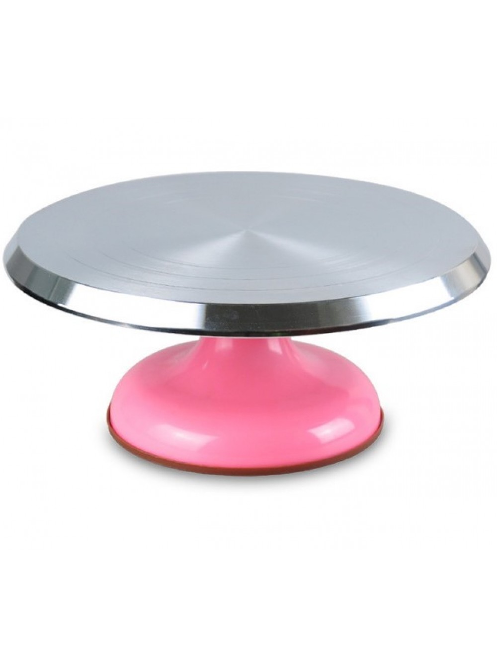 Подставка для торта 31 см (Алюминий) цвет розовый